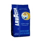 Кофе в зернах Lavazza Crema e Aroma (Лавацца Крема е Арома), кофе в зернах (1кг), вакуумная упаковка, пакет синего цвета