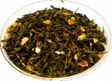 Чай зеленый Японская липа, 500 г, крупнолистовой зеленый ароматизированный чай