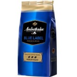 Кофе в зернах Ambassador Blue Label (Амбассадор Блю Лейбл) 1 кг, вакуумная упаковка
